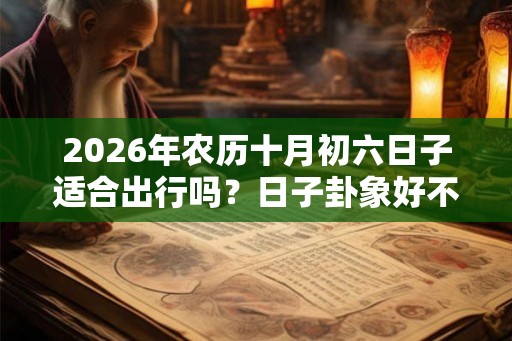 2026年农历十月初六日子适合出行吗?日子卦象好不好? 2026年农历十月初六日子适合出行吗?日子卦象好不好?