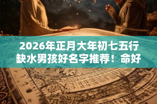 2026年正月大年初七五行缺水男孩好名字推荐！命好吗？