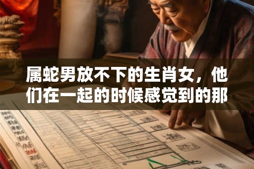属蛇男放不下的生肖女，他们在一起的时候感觉到的那种特别