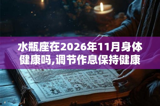 水瓶座在2026年11月身体健康吗,调节作息保持健康 水瓶座在2026年11月身体健康吗,调节作息保持健康