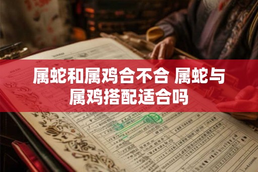 属蛇和属鸡合不合 属蛇与属鸡搭配适合吗
