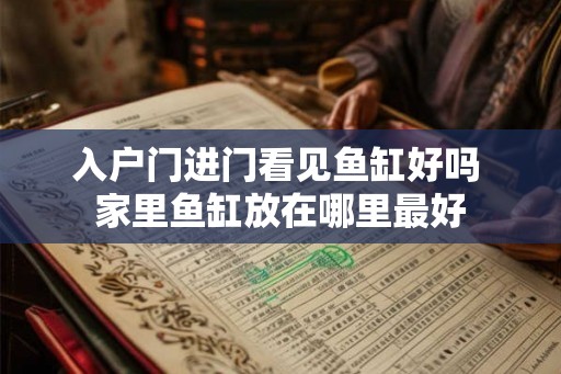 入户门进门看见鱼缸好吗 家里鱼缸放在哪里最好