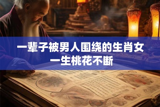 一辈子被男人围绕的生肖女 一生桃花不断
