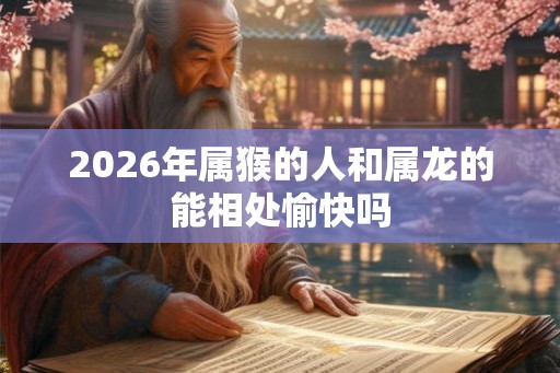 2026年属猴的人和属龙的能相处愉快吗 2026年属猴的人和属龙的能相处愉快吗