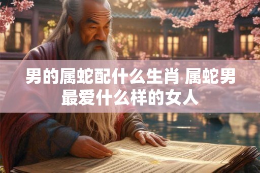 男的属蛇配什么生肖 属蛇男最爱什么样的女人