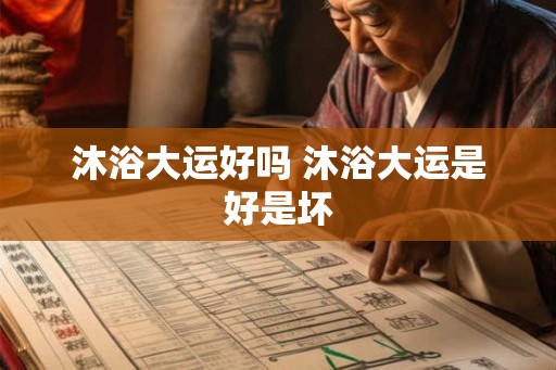沐浴大运好吗 沐浴大运是好是坏 沐浴大运好吗 沐浴大运是好是坏