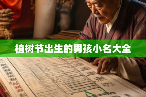 植树节出生的男孩小名大全 植树节出生的男孩小名大全