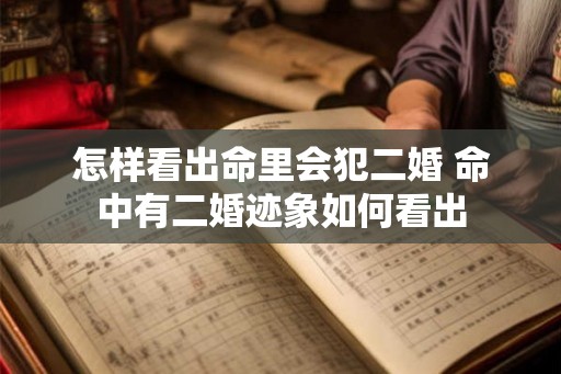 怎样看出命里会犯二婚 命中有二婚迹象如何看出