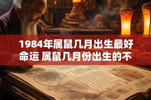 1984年属鼠几月出生最好命运 属鼠几月份出生的不好 1984年属鼠几月出生最好命运 属鼠几月份出生的不好