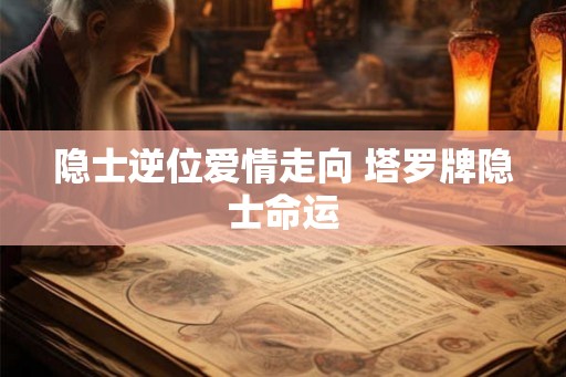 隐士逆位爱情走向 塔罗牌隐士命运