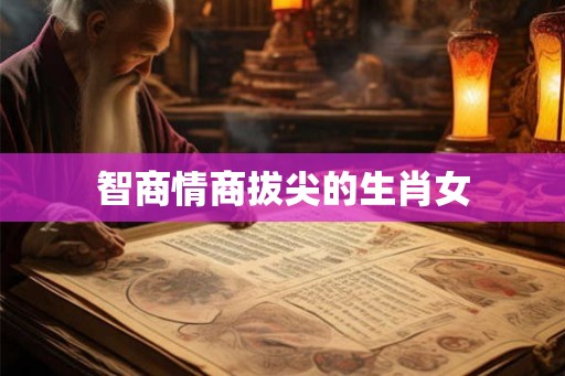 智商情商拔尖的生肖女