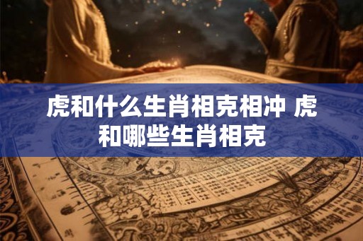 虎和什么生肖相克相冲 虎和哪些生肖相克 虎和什么生肖相克相冲 虎和哪些生肖相克
