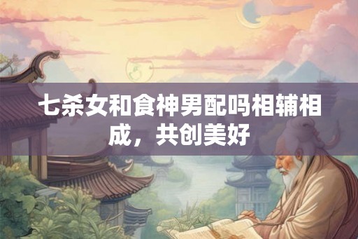 七杀女和食神男配吗相辅相成，共创美好