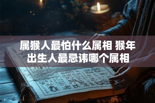 属猴人最怕什么属相 猴年出生人最忌讳哪个属相