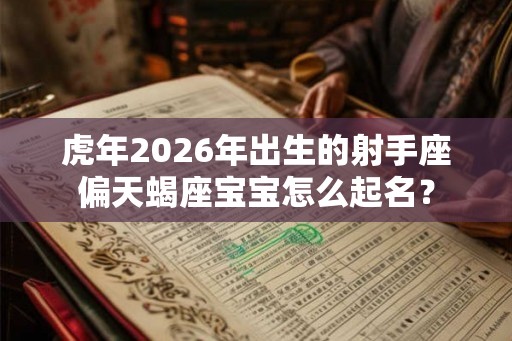 虎年2026年出生的射手座偏天蝎座宝宝怎么起名？