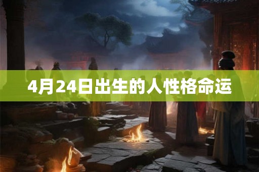4月24日出生的人性格命运 4月24日出生的人性格命运