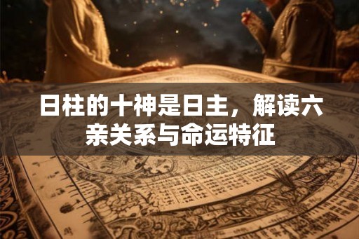 日柱的十神是日主，解读六亲关系与命运特征