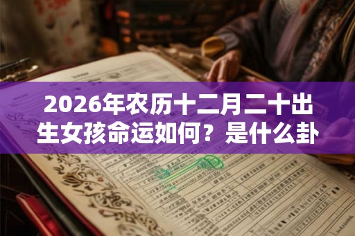 2026年农历十二月二十出生女孩命运如何？是什么卦象？