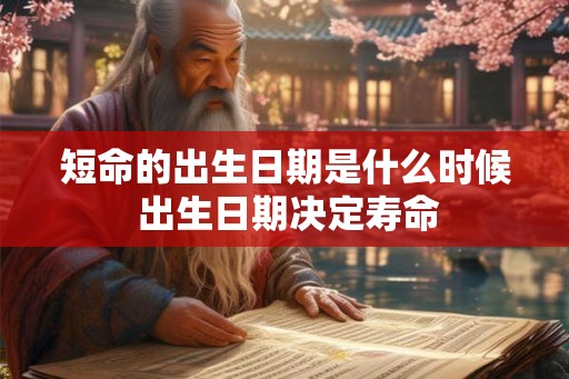 短命的出生日期是什么时候 出生日期决定寿命 短命的出生日期是什么时候 出生日期决定寿命