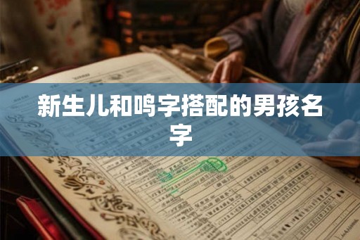 新生儿和鸣字搭配的男孩名字