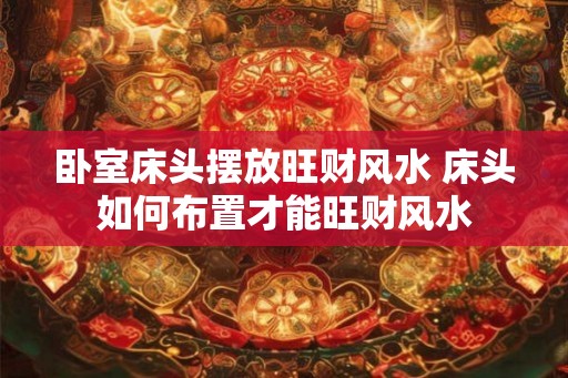 卧室床头摆放旺财风水 床头如何布置才能旺财风水