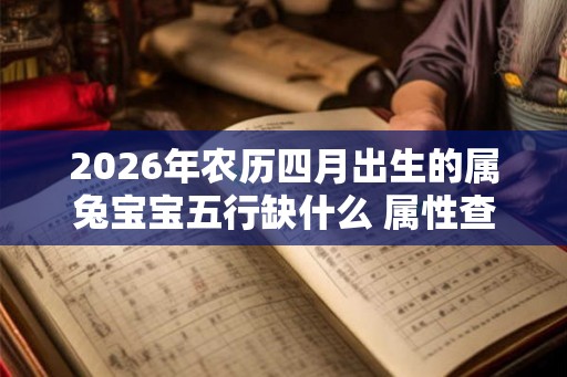 2026年农历四月出生的属兔宝宝五行缺什么 属性查询