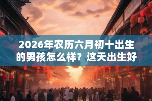2026年农历六月初十出生的男孩怎么样？这天出生好吗？