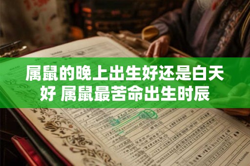 属鼠的晚上出生好还是白天好 属鼠最苦命出生时辰