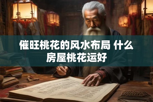 催旺桃花的风水布局 什么房屋桃花运好