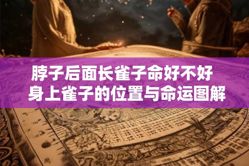 脖子后面长雀子命好不好 身上雀子的位置与命运图解 脖子后面长雀子命好不好 身上雀子的位置与命运图解