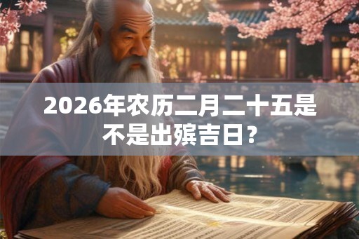 2026年农历二月二十五是不是出殡吉日？