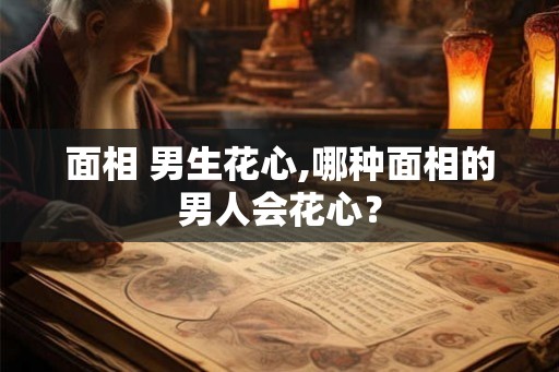 面相 男生花心,哪种面相的男人会花心？