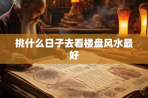 挑什么日子去看楼盘风水最好