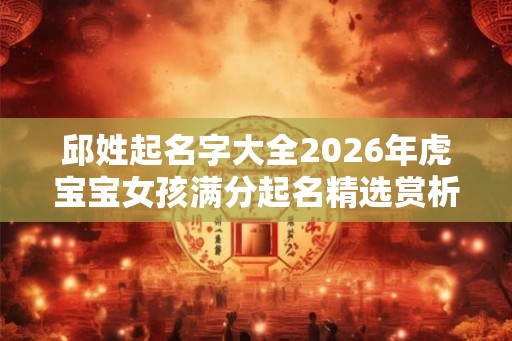 邱姓起名字大全2026年虎宝宝女孩满分起名精选赏析