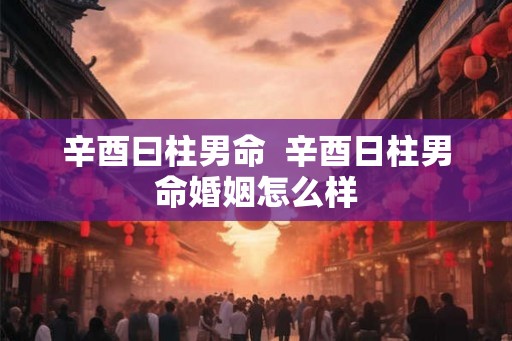 辛酉曰柱男命 辛酉日柱男命婚姻怎么样 辛酉曰柱男命 辛酉日柱男命婚姻怎么样