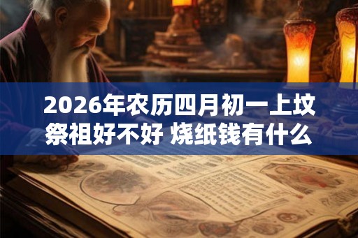 2026年农历四月初一上坟祭祖好不好 烧纸钱有什么讲究
