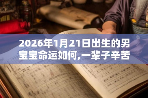 2026年1月21日出生的男宝宝命运如何,一辈子辛苦奔波