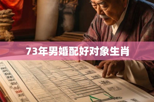 73年男婚配好对象生肖