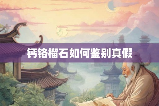 钙铬榴石如何鉴别真假