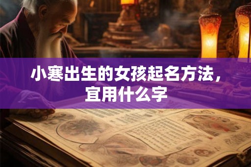 小寒出生的女孩起名方法,宜用什么字 小寒出生的女孩起名方法,宜用什么字