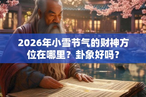 2026年小雪节气的财神方位在哪里？卦象好吗？