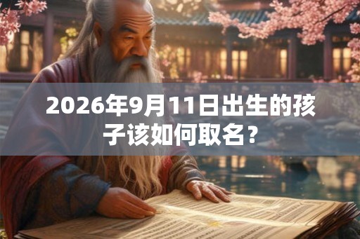 2026年9月11日出生的孩子该如何取名? 2026年9月11日出生的孩子该如何取名?