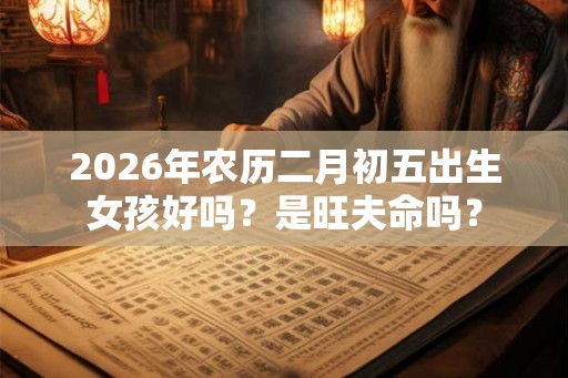 2026年农历二月初五出生女孩好吗？是旺夫命吗？