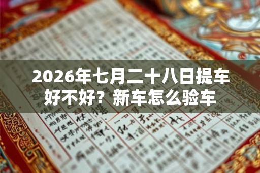 2026年七月二十八日提车好不好?新车怎么验车 2026年七月二十八日提车好不好?新车怎么验车