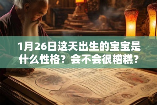 1月26日这天出生的宝宝是什么性格？会不会很糟糕？