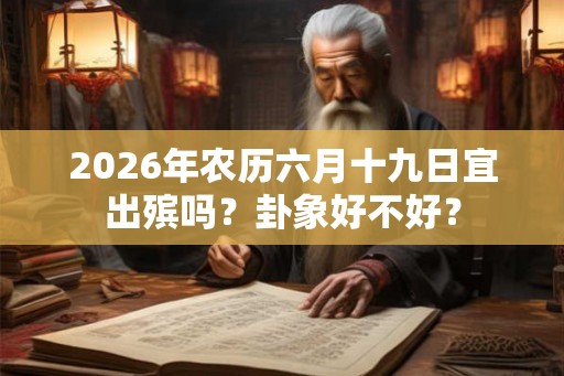 2026年农历六月十九日宜出殡吗？卦象好不好？