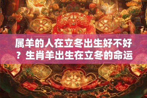 属羊的人在立冬出生好不好？生肖羊出生在立冬的命运好不好？