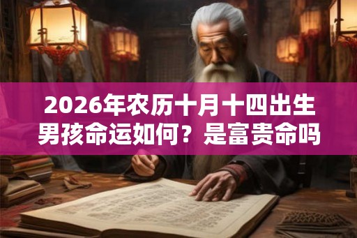 2026年农历十月十四出生男孩命运如何？是富贵命吗？
