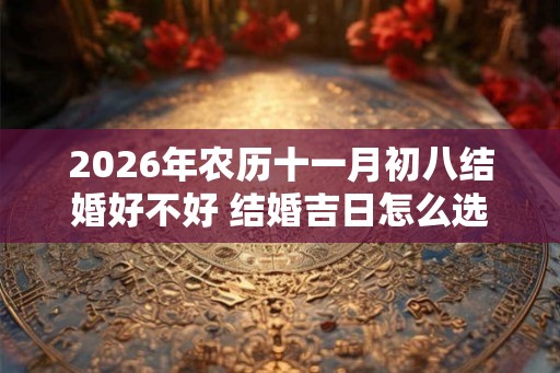 2026年农历十一月初八结婚好不好 结婚吉日怎么选