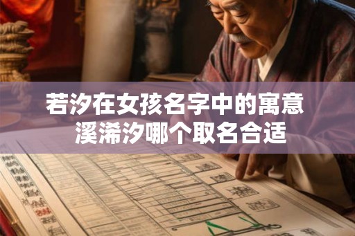 若汐在女孩名字中的寓意  溪浠汐哪个取名合适